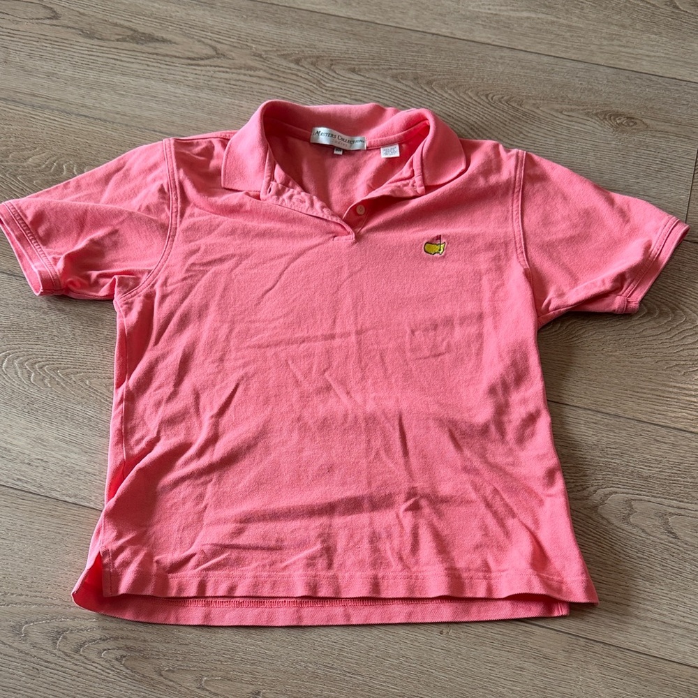 Masters coral Button Down Shirt